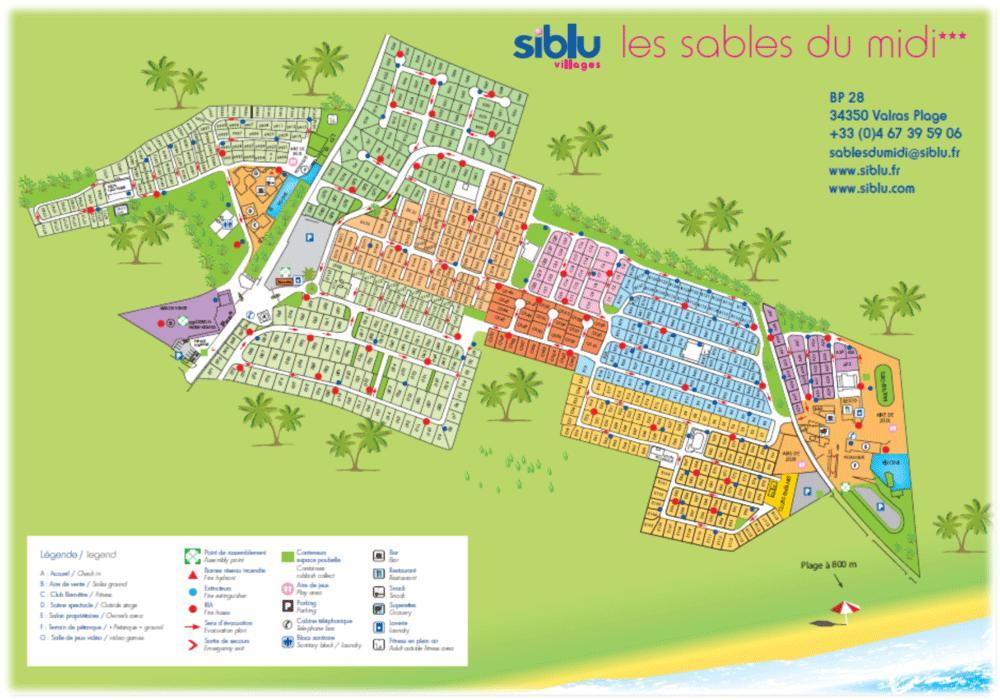 Mobil-Home Valras Plage מראה חיצוני תמונה